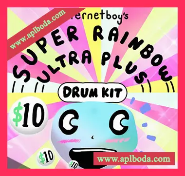 [嘻哈说唱鼓组采样]Internetboy’s Super Rainbow Ultra Plus Drum Kit [WAV]（318Mb）