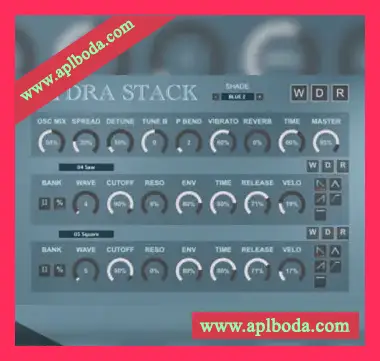 [合成器音源]Homegrown Sounds Hydra Stack [KONTAKT]（888Mb）