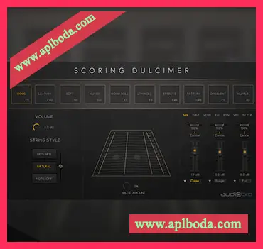 [扬琴音源]Audiobro Scoring Dulcimer [KONTAKT]（7.79Gb）