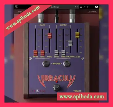[吉他摇摆起伏颤音效果器插件]Kuassa Efektor Vibracula v1.0.0 [WiN]（9Mb）