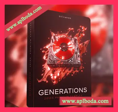 [怀旧嘻哈RnB电子舞曲素材]Cymatics Generations [WAV, MiDi]（5.55Gb）