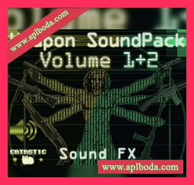 [武器音效采样]GameDev Market Weapon Sound Pack Volume 1 + 2 [WAV]（237Mb）