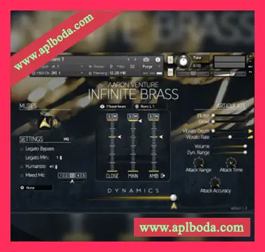 [铜管音源]Aaron Venture Infinite Brass v1.6 PROPER [KONTAKT]（9.87Gb）