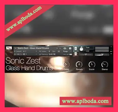 [玻璃手鼓音源]Sonic Zest Glass Hand Drums [KONTAKT]（42Mb）