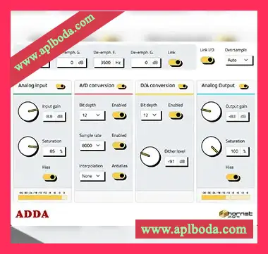 [老式数字设备比特压缩器重采样器]HoRNet ADDA v1.0.3 [WiN]（3Mb）