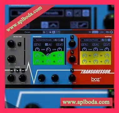 [鼓组调制效果器插件]Boz Digital Labs Transgressor v1.0.7  v1.0.7C [WiN, MacOSX]（10Mb）