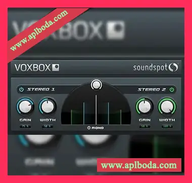 [人声增益插件]SoundSpot VoxBox VST VST3 AU AAX v1.0.1 WiN-MAC（6Mb）