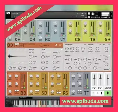[原声老式鼓机音源]SonicCouture AC-DR Acoustic Drum Machine v1.5 [KONTAKT]（3.5Gb）