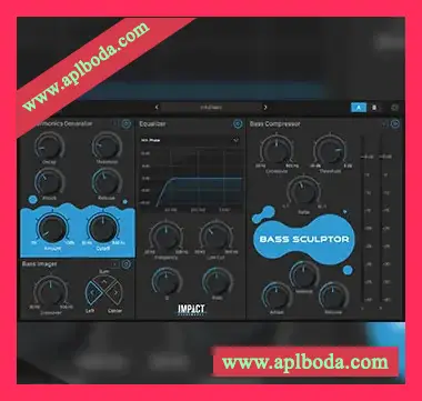 [低音塑造多功能多效果器插件]Impact Soundworks Bass Sculptor v1.0.3 [WiN]（18Mb）