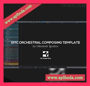 [Studoi One 5工程模板影视管弦乐]Olexandr Ignatov Epic Orchestral Template (Studio One)（36Mb）