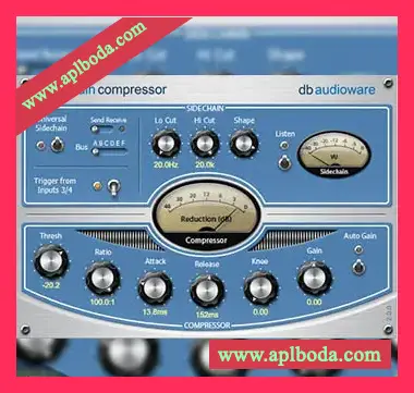 [压缩器]db audioware Sidechain Compressor v2.0.0 CE-V.R（5Mb）