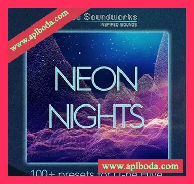 [Hive预置怀旧合成波]Xenos Soundworks Neon Nights for U-he Hive（13Mb）