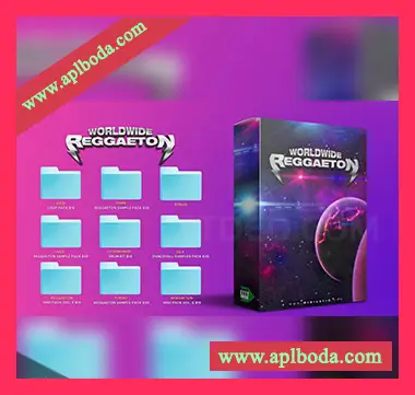 [拉丁雷鬼雷击顿素材]MidiLatino Worldwide Reggaeton [WAV, MiDi]（2.38Gb）