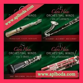 木管独奏合集Best Service Chris Hein Winds 1 to 4 （39Gb）
