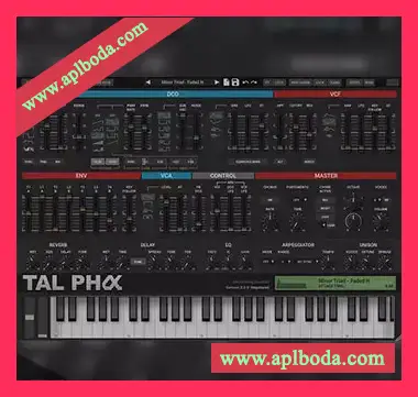 [80年代模拟合成器插件]Togu Audio Line TAL-Pha v1.1.8 [WiN, MacOSX, LiNUX]（37Mb）