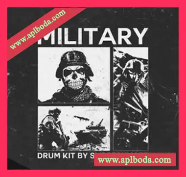 [嘻哈陷阱鼓组采样]Slipperyhaze ‘Military Drumkit’ [WAV]（61Mb）