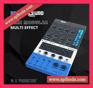 [滤波移相镶边合唱多重效果插件]WA Production SphereQuad v1.5.0 v1.0 [WiN, MacOSX]（12Mb）
