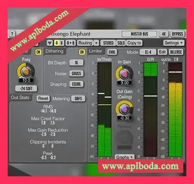 [母带级限制器]Voxengo Elephant v4.15 FiXED v4.11 [WiN, MacOSX]（37Mb）