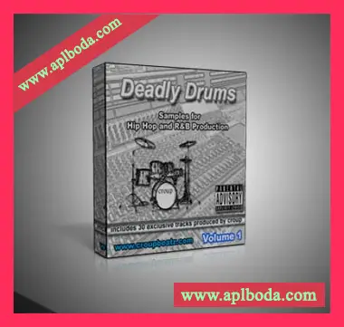 [嘻哈陷阱鼓采样包]Croup Deadly Drums [WAV]（49Mb）