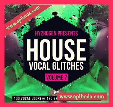 [深邃科技浩室人声素材]HY2ROGEN House Vocal Glitches 7 [多格式]（165Mb）