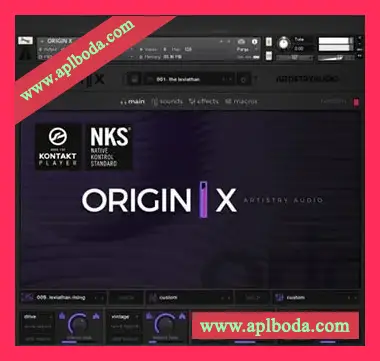 [综合风格动态LOOP效果引擎音源]Artistry Audio Origin X v1.1 [KONTAKT]（4.42Gb）