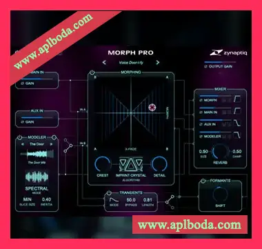 [结构化音频变形实时插件]Zynaptiq MORPH 3 PRO v3.2.1 [WiN]（480Mb）