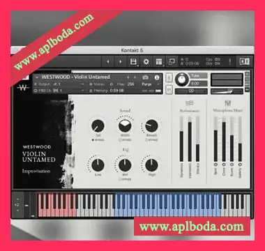 [独奏小提琴音源]Westwood Instruments Violin Untamed [KONTAKT]（3.66Gb）