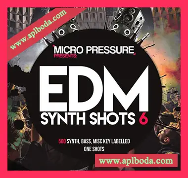 [EDM电子舞曲合成音色素材]HY2ROGEN EDM Synth Shots 6 [多格式]（58Mb）