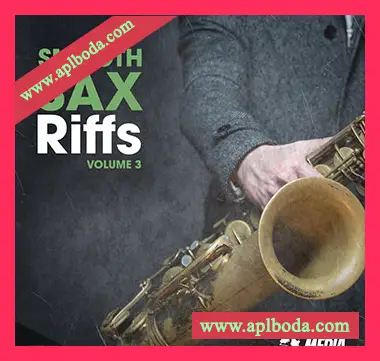 [萨克斯Riffs采样]New Beard Media Smooth Sax Riffs Vol 3 [WAV]（76Mb）
