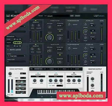 [多功能和弦合成器插件]Loopmasters Khords v1.0.4 [WiN, MacOSX]（678Mb）