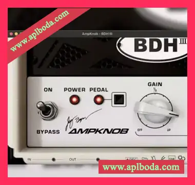 [密集失真现代即兴吉他放大器插件]Bogren Digital AmpKnob BDH III v1.0 [WiN]（39Mb）