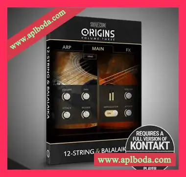 [巴拉莱卡音源]Sonuscore Origins Vol.3 12-String and Balalaika [KONTAKT]（345Mb）