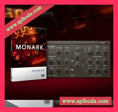 [单音模拟合成器]Native Instruments Monark v1.3.0 [WiN, MacOSX]（35Mb）