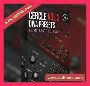 [旋律科技浩室MiDi素材Diva预置]Production Music Live Cercle Sounds Vol.3 Diva Preset Pack for Techno and Melodic House（3Mb）