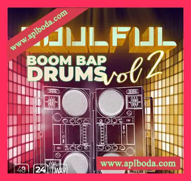 [嘻哈说唱采样]Epic Stock Media Soulful Boom Bap Drums Vol.2 [WAV]（18Mb）