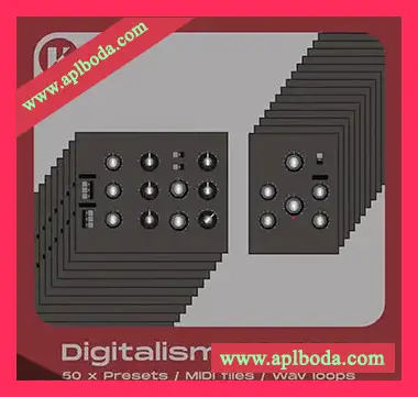 [泰克诺舞曲素材Diva预置]Konturi Digitalism 02 Diva Presets [WAV, MiDi]（91Mb）