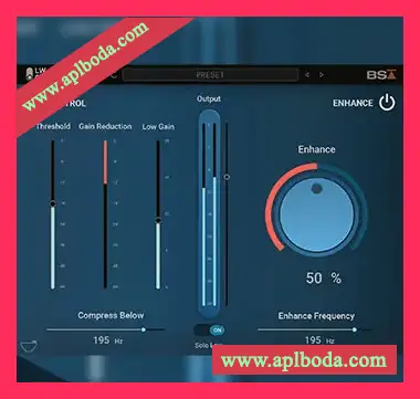 [低频压缩增强效果器插件]Black Salt Audio Low Control v1.2.1 [MacOSX]（247Mb）