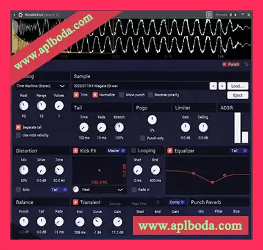 [底鼓采样器插件]Nimble Tools Nimble Kick v1.1.0 [WiN]（3Mb）