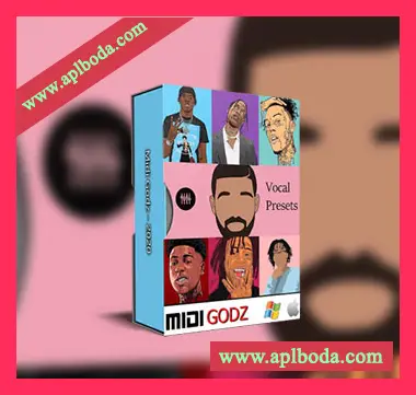 [嘻哈说唱人声预置]Midi Godz Rap-Sing Vocals (Mixing Presets)（6Mb）