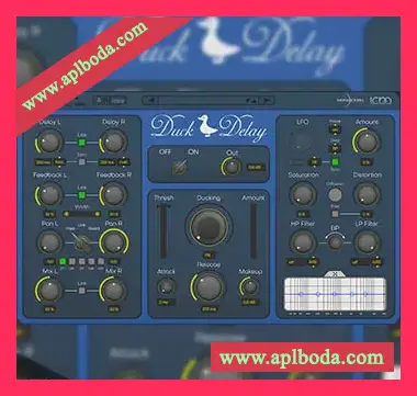 [混响延迟插件]ISM DuckDelay v1.0.0 [WiN, MacOSX]（26Mb）