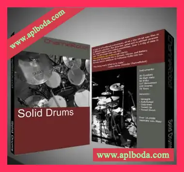 [鼓组音源Battery扩展]Channel Robot Solid Drums v1.0 [KONTAKT]（1.11Gb）