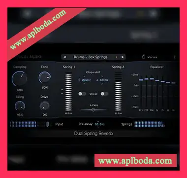 [经典弹簧混响插件]Physical Audio Dual Spring Reverb v3.1.10 [MacOSX]（9.48Mb）