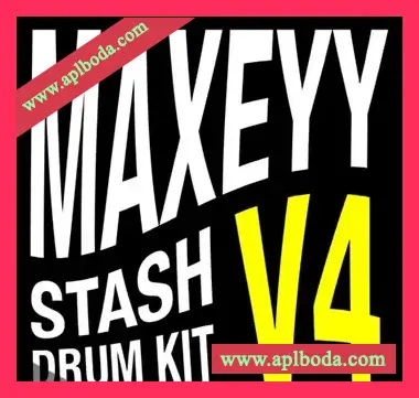 [嘻哈鼓组采样]Maxeyy Stash V4 Drum Kit [WAV]（127Mb）