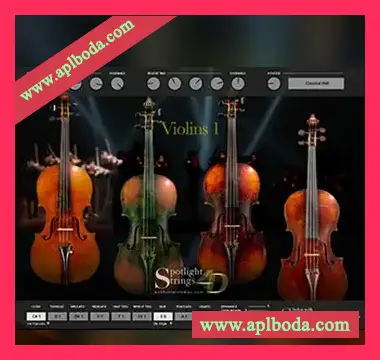 [柯克亨特弦乐音源]Kirk Hunter Spotlight Strings 4D [KONTAKT]（7.83Gb）