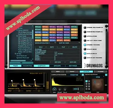 [鼓音轨多采样触发替换插件]WaveMachine Labs Drumagog 5 v5.5.4 [WiN]（58Mb）