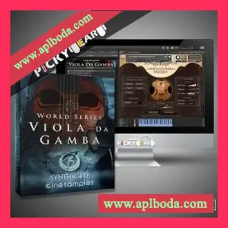 [复古中提琴音源]CineSamples Viola da Gamba KONTAKT（4.24Gb）