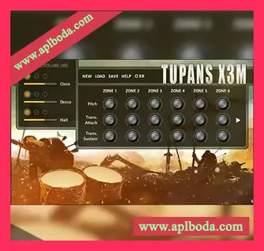 [动作影视打击乐器音源]Strezov Sampling Tupans X3M (Player Edition) [KONTAKT]（2.27Gb）