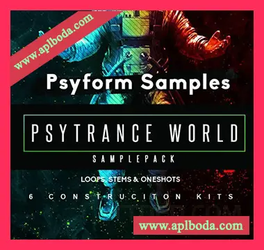 [PsyTrance迷幻舞曲采样]Psyform Samples Psytrance World Sample Pack [WAV]（379Mb）