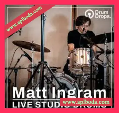 [乡村摇滚现场鼓组采样]Drumdrops Matt Ingram – Live Studio Drums [WAV]（440Mb）