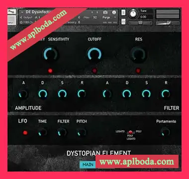 [黑暗氛围FX音效采样音源]Rast Sound Dystopian Element [KONTAKT, WAV]（530Mb）